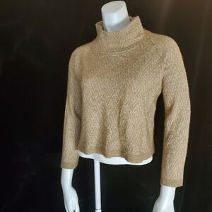 Madewell Tan & Cream Sweater (M)